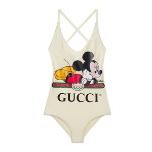 NWT Gucci X Disney Mickey one piece swimsuit
